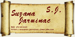 Suzana Jarminac vizit kartica